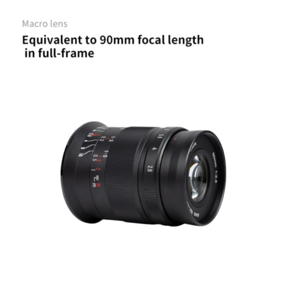 7Artisans 10mm F2.8 II Objectif Fisheye Plein Format 185° Ultra-Grand Angle Grande Ouverture Mise Au Point Manuelle Pour Appareils Photo Sans Miroir (E- Mount