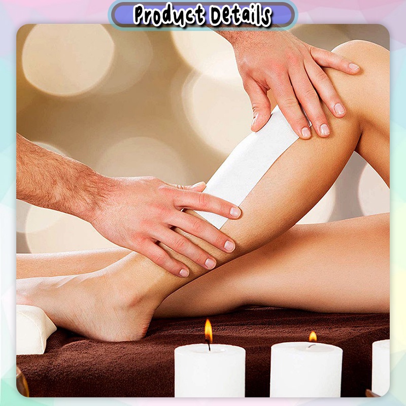 [Little B House] Epilator Waxing Strip Disposable Depilatory Paper Leg ...