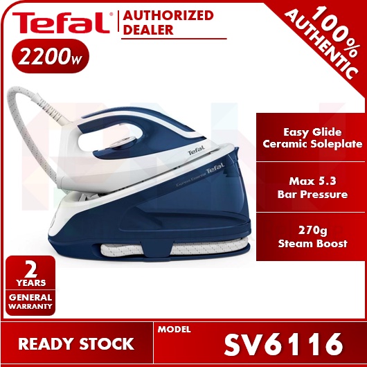Tefal Express Easy Steam Generator Iron SV6116 Shopee Malaysia