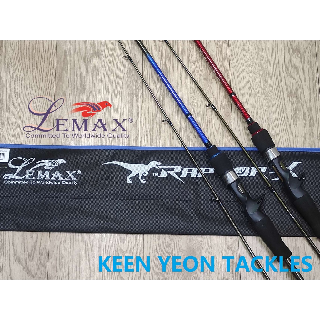 LEMAX RAPTOR-X FISHING ROD ( BAITCASTING ) | Shopee Malaysia