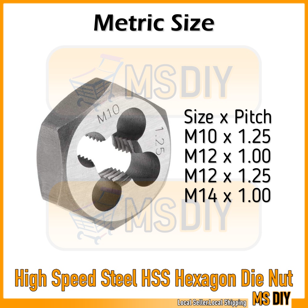 M12 x 1.25 on sale die nut