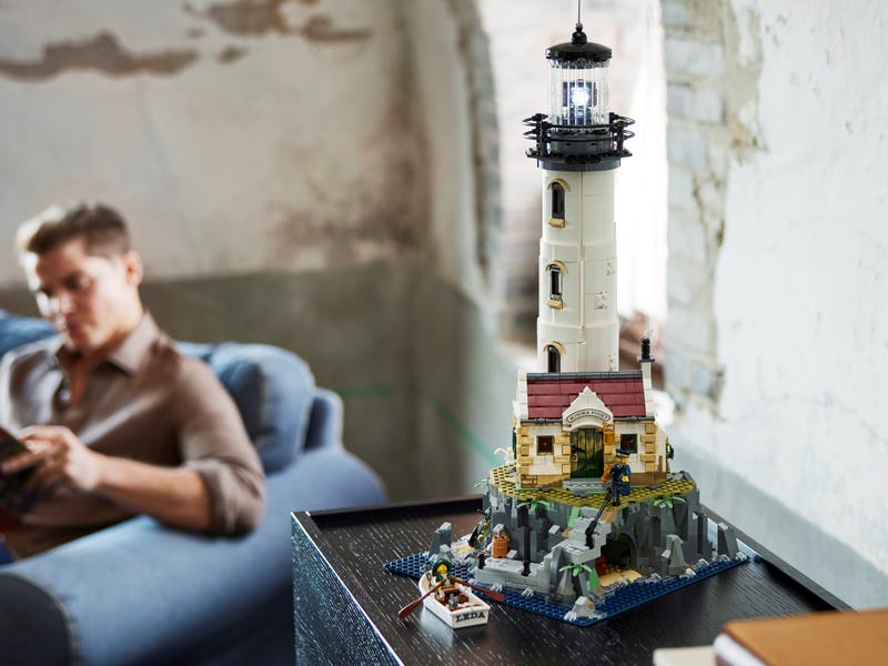 LEGO 21335 Motorised Lighthouse | LEGO Ideas | Shopee Malaysia