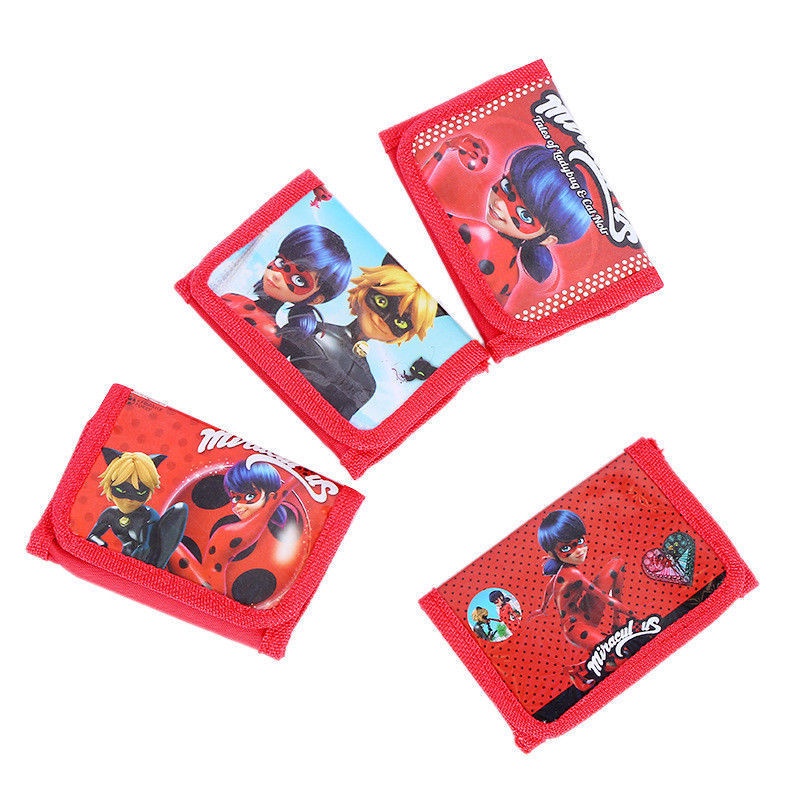 Miraculous 4 Style Ladybug Wallet Boys&Girl Coin Purse Toys Birthday ...