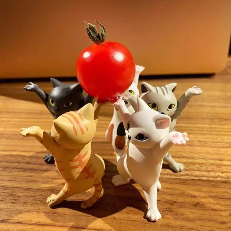 Creative Funny Cat Pen Holder Earphone Bracket Desk Ornament Enchanting ...