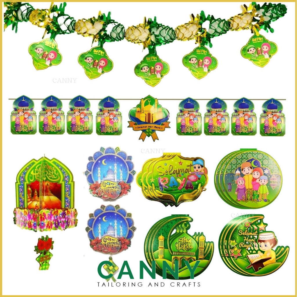 HARI RAYA - KAD RAYA / KAD DEKO HARI RAYA / HARI RAYA DECORATION CARD ...