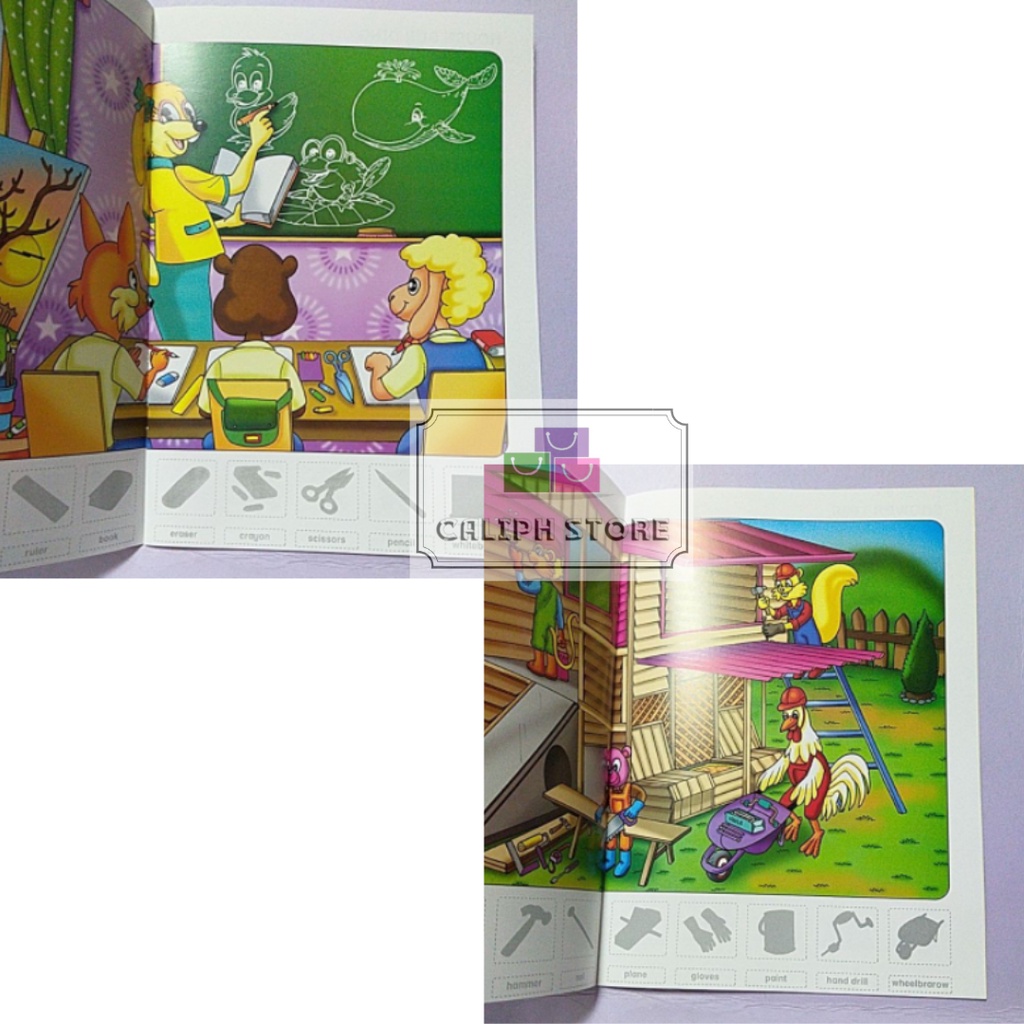 Stickers & Spot The Differences | 120 Sticker For Kids | Fun Learning ...