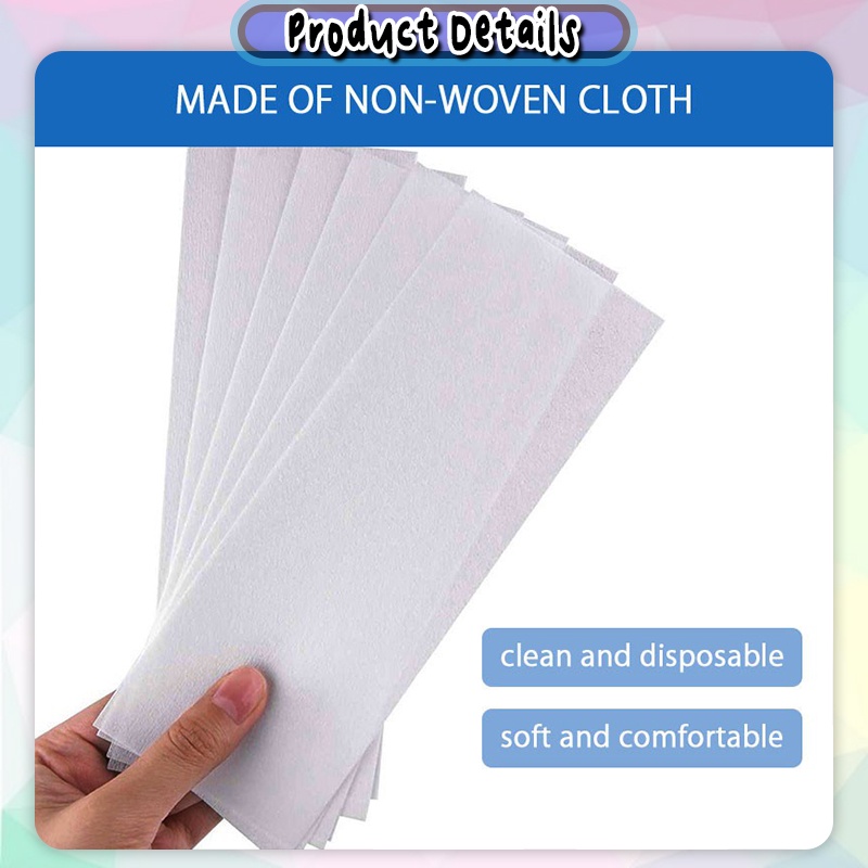 [Little B House] Epilator Waxing Strip Disposable Depilatory Paper Leg ...