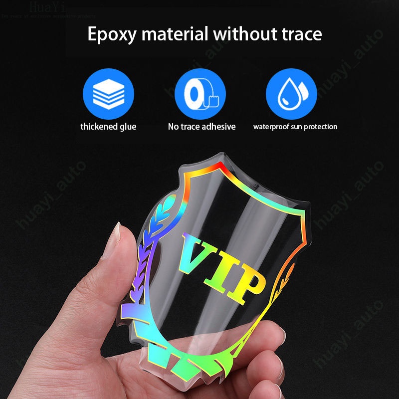 Car Body Color Laser Decoration Car Logo Stickers Are Noble and ...