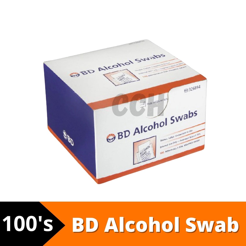 Bd deals alcohol swab