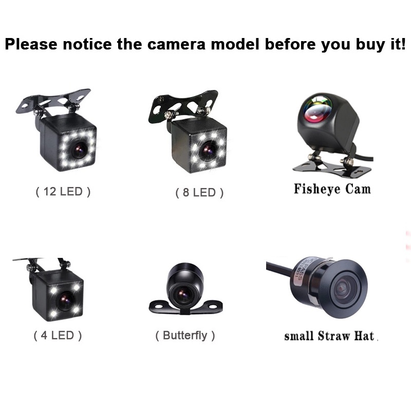 4.3 Inch Car Reverse Monitor Rear View Camera LCD Display with Night ...
