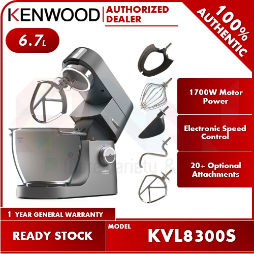 Kenwood chef xl outlet titanium kvl 8300 s