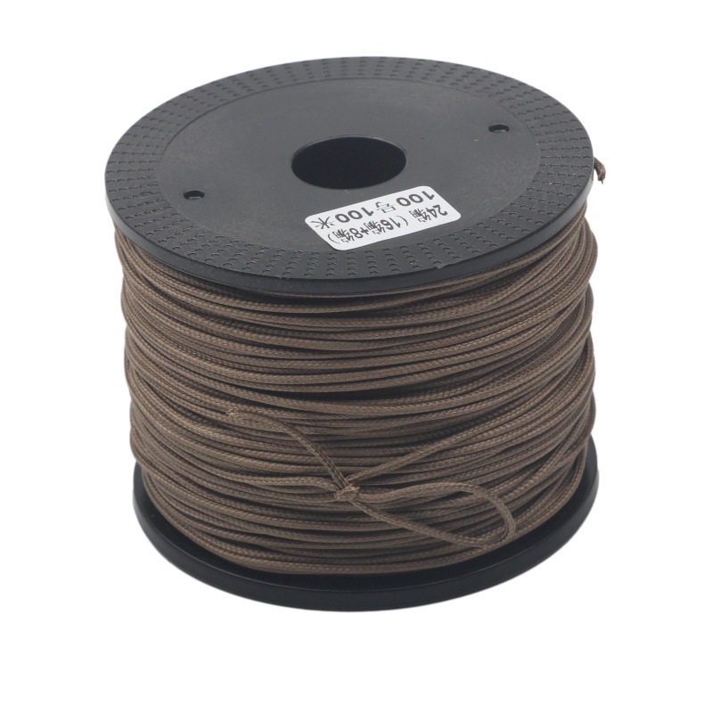 20M Brown Color 16 Strands PE Braided Fishing Line 8X Core Extreme ...