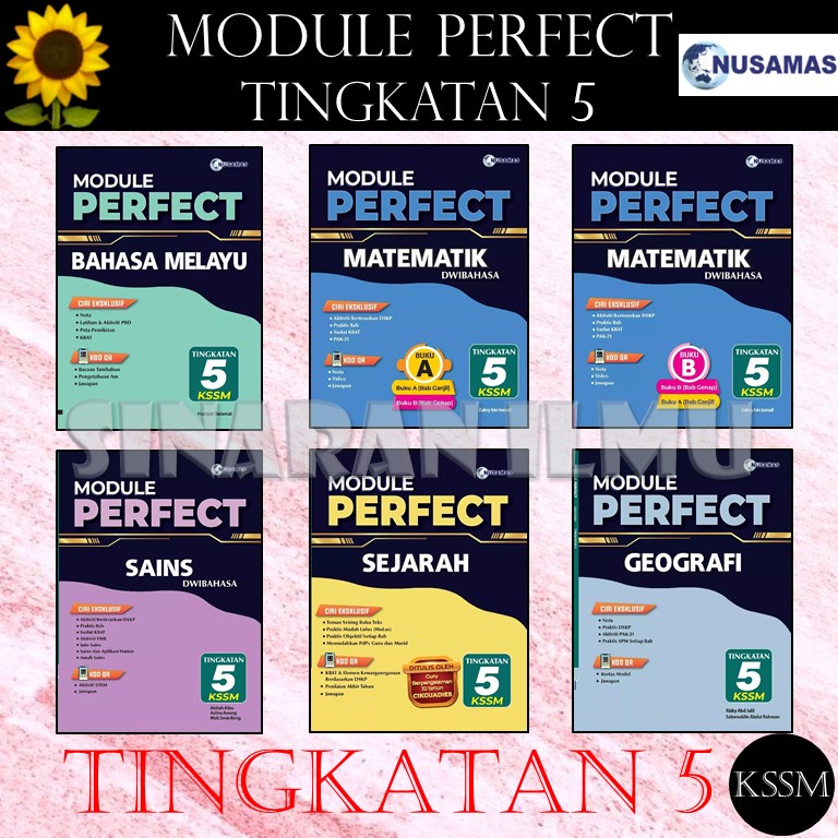 Si Module Perfect Tingkatan Matematik Sains Dwibahasa Sejarah