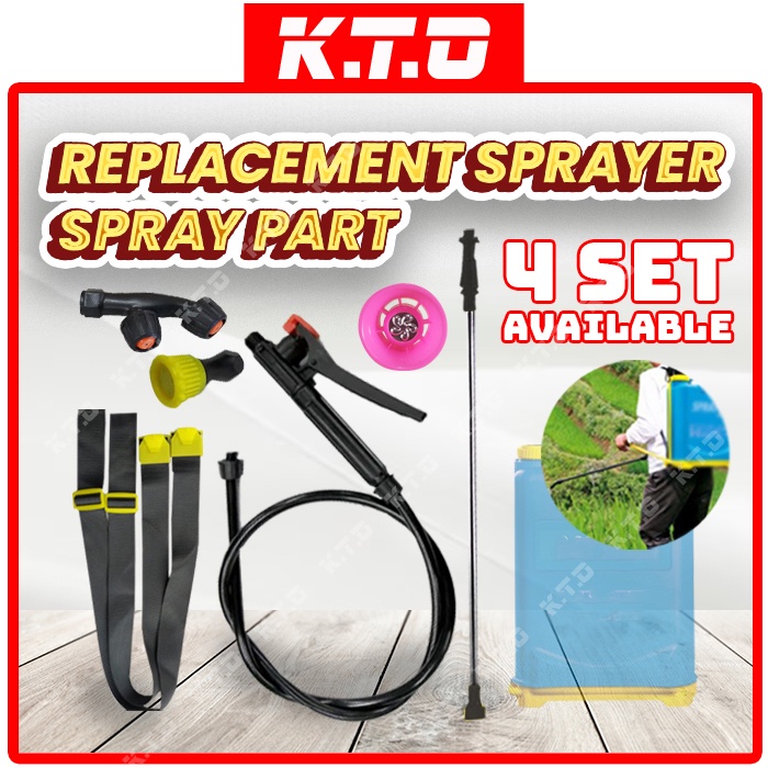 16L Electric Sprayer Rechargeable Knapsack Replacement Accessories ...