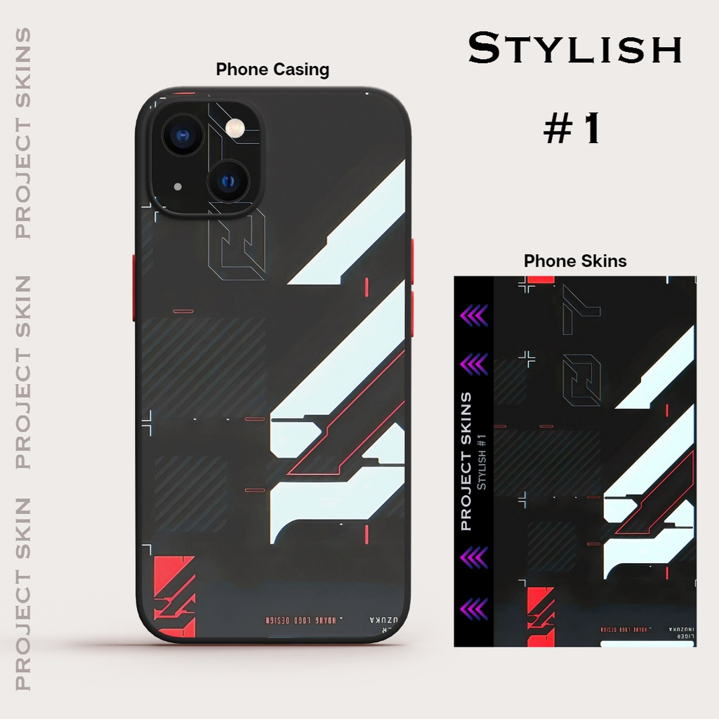 Project Skins Stylish Phone Back Sticker Wrapping Casing Case Wrapping ...