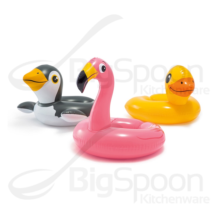 INTEX 59220 Animal Split Rings Inflatable Swimming Floats | Kids Pool ...