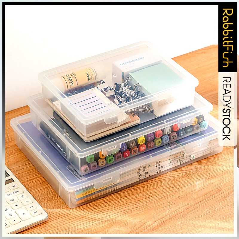 A4 Paper Storage Box Buckle Design Tearresistant Waterproof File Paper