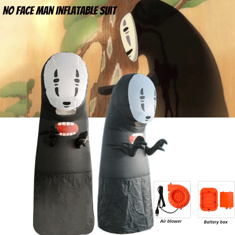 beli baju halloween no face man