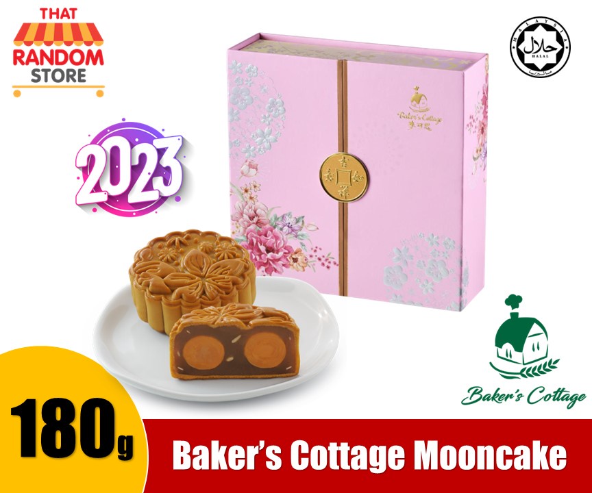 Baker's Cottage Mooncake 2023 麦可思月饼 [HALAL] Shopee Malaysia