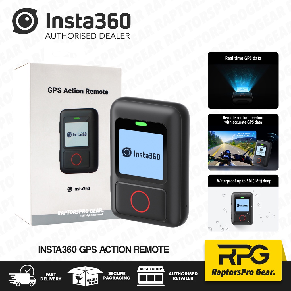 [NEW VERSION] Insta360 GPS Action Remote/GPS Smart Remote (ONE X2/X3