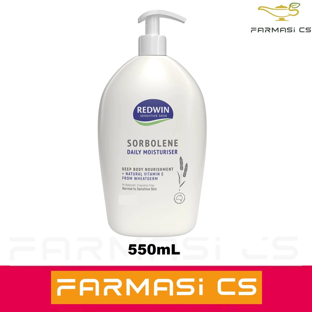 PROMO Redwin Sorbolene Moisturiser with Vitamin E 550ml [ Fragrance ...