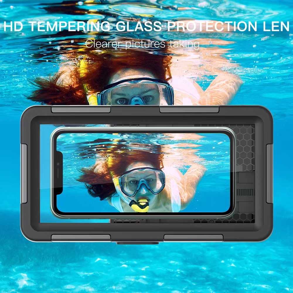 2 Generations Waterproof Diving Snorkeling Swimming Phone Protection ...