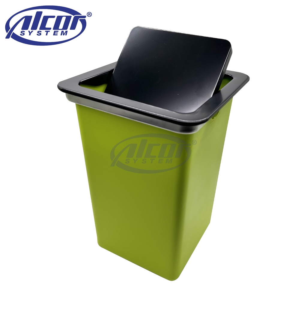 Alcor System 9L Table Top Mounted Waste Bin/Bin/ Kitchen Waste Bin