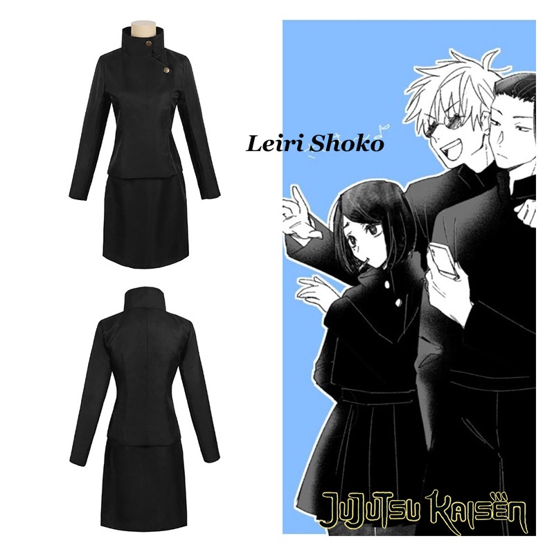 Anime Jujutsu Kaisen Leiri Shoko Cosplay Costume Suits Halloween Party ...