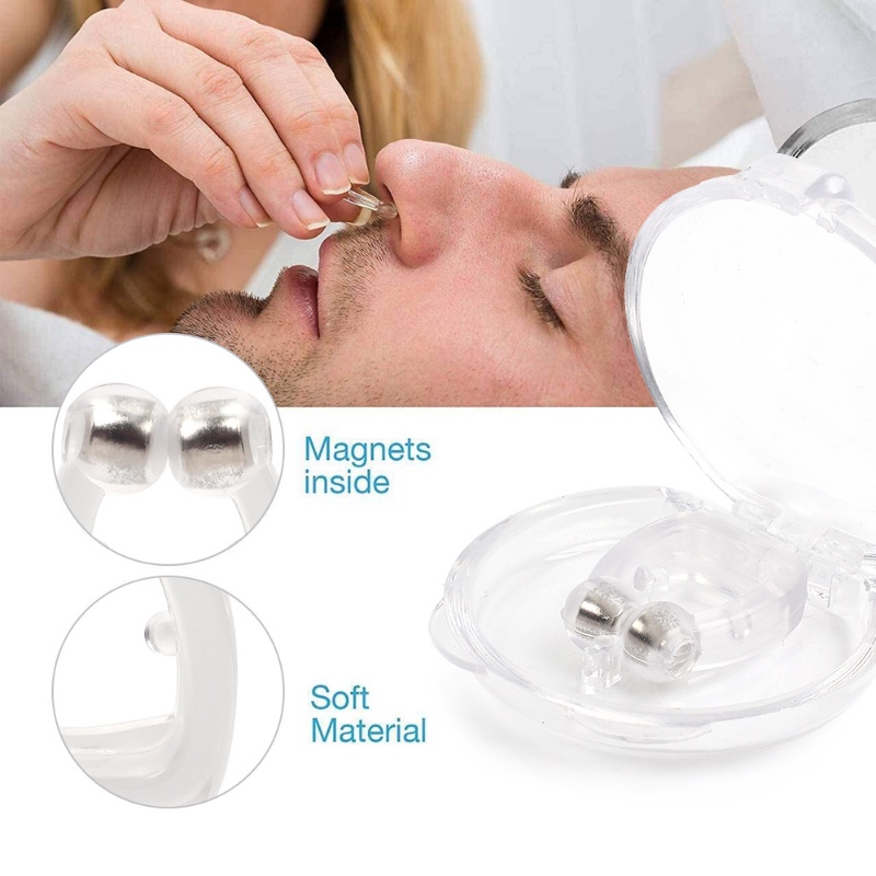 Anti Snoring Device /Silicone Nose Clip /Magnet Snore Stopper ...
