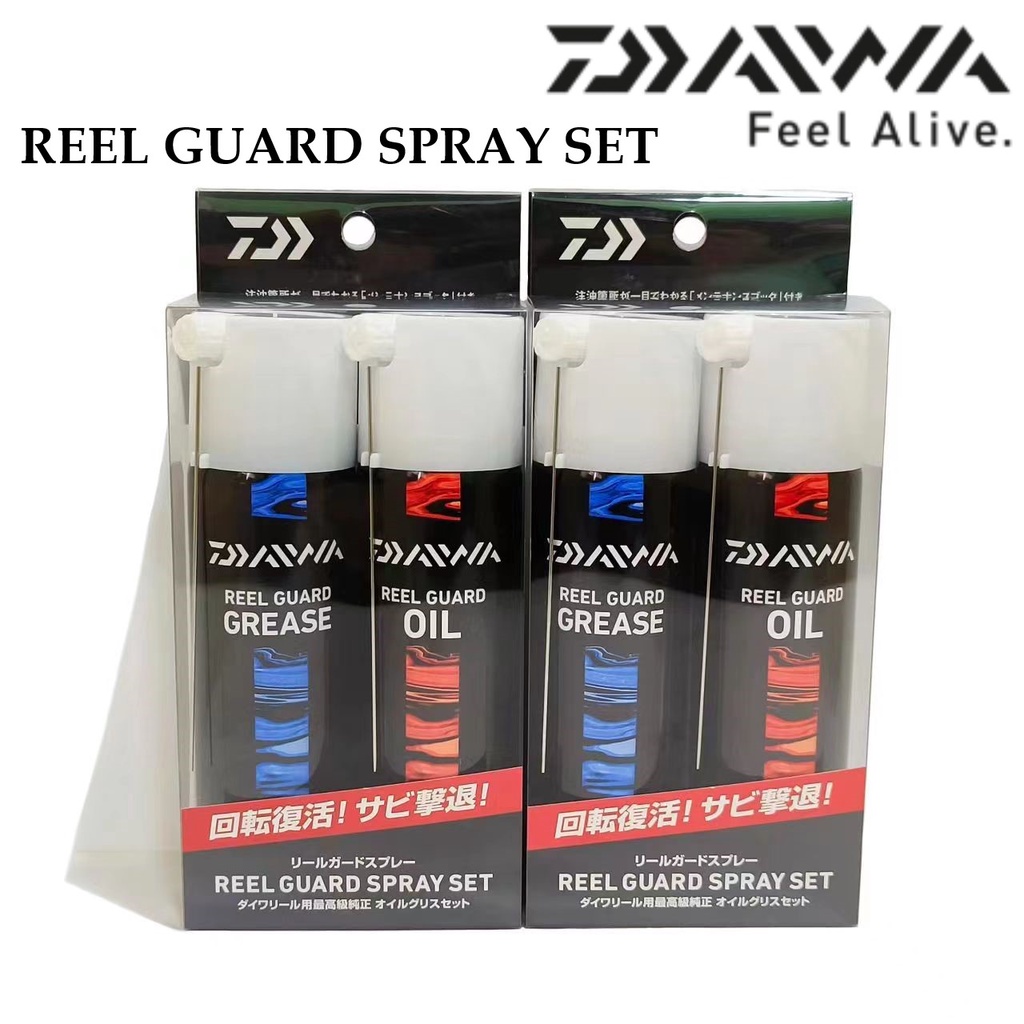 Daiwa Reel Guard Spray Set / Fishing Reel Oil / Grease / Japan Made