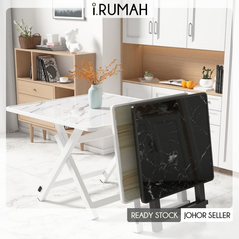 【i.Rumah】Folding Foldable Table Dining Dinner Desk Home House Eating ...