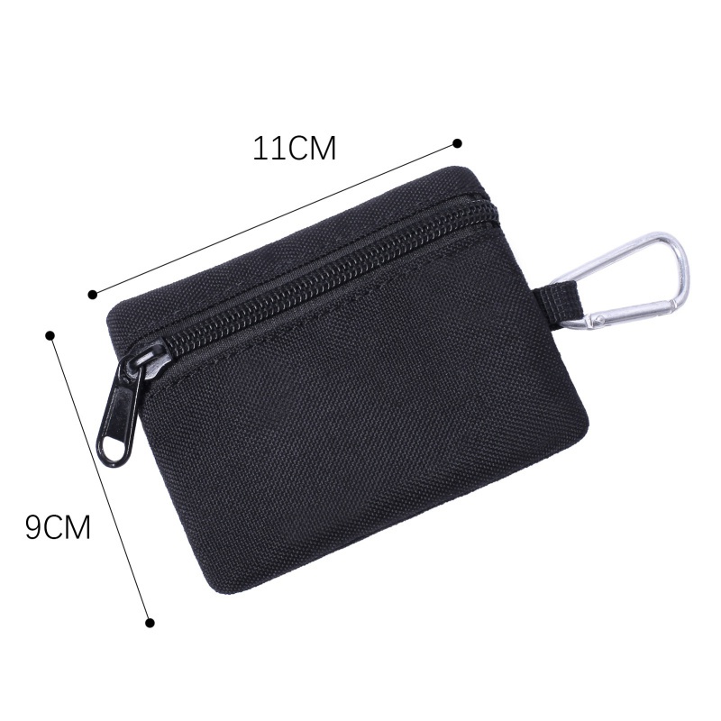 Gofidin 2 Pack MOLLE Pouch - Small EDC Waist Pack For Keys Coins Earphones