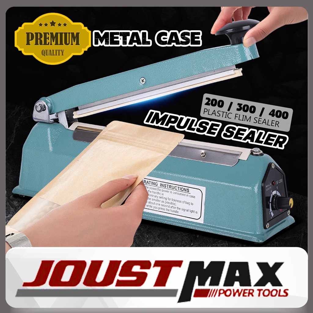 Metal Plastic Impulse Sealer Machine Seal Mesin Sealer Plastik Heat ...