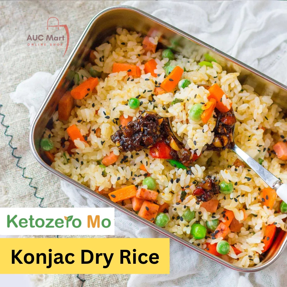 Ketozero Mo Konjac Dry Rice Low Carb Zero Fat Instant Shirataki Healthy ...