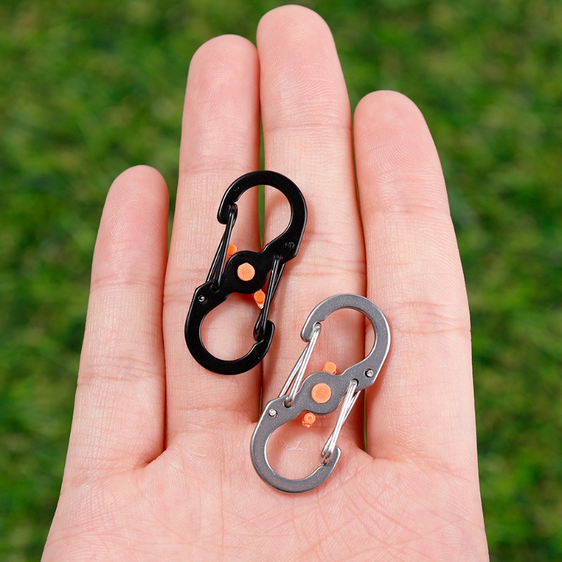 Mountaineering Buckle / Spring Wire Gate Locking Snap Hooks / Mini ...