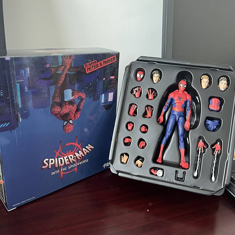 2023 NEW Spider Man in the Verse Spider-Man Figure In Action Peter B ...
