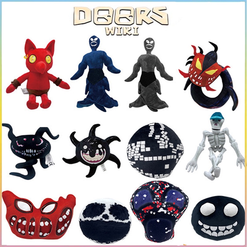 31cm Roblox Doors Hotel Escape Door Plush Horror Doors Character Figure Sg 11134202 7qvd2