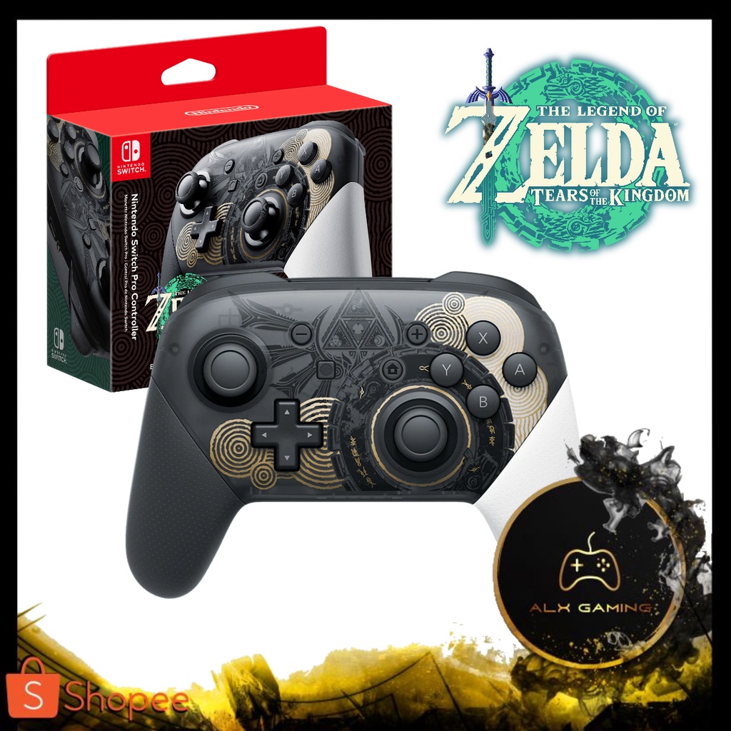 Nintendo Switch Pro Controller The Legend of Zelda: Tears of the ...