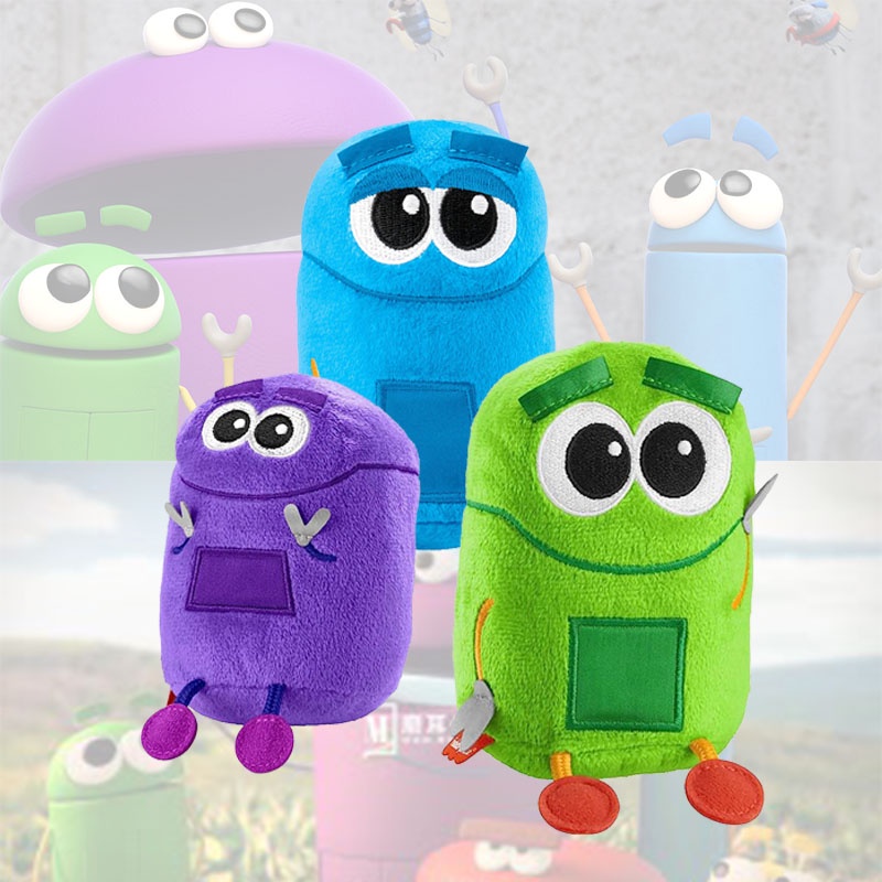 Robot And Monster Plush 10