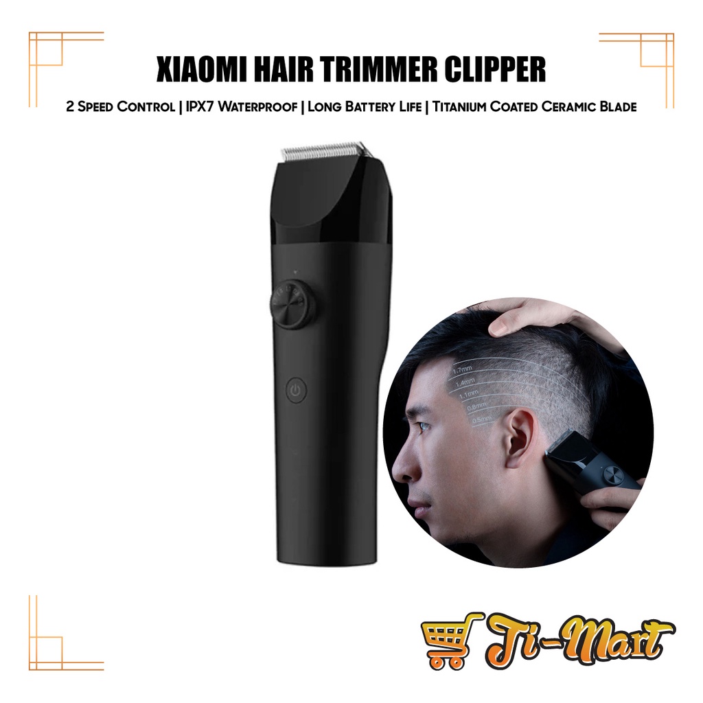 Xiaomi Mijia Mi Electric Hair Trimmer Clipper Wireless 0.5-1.7mm ...