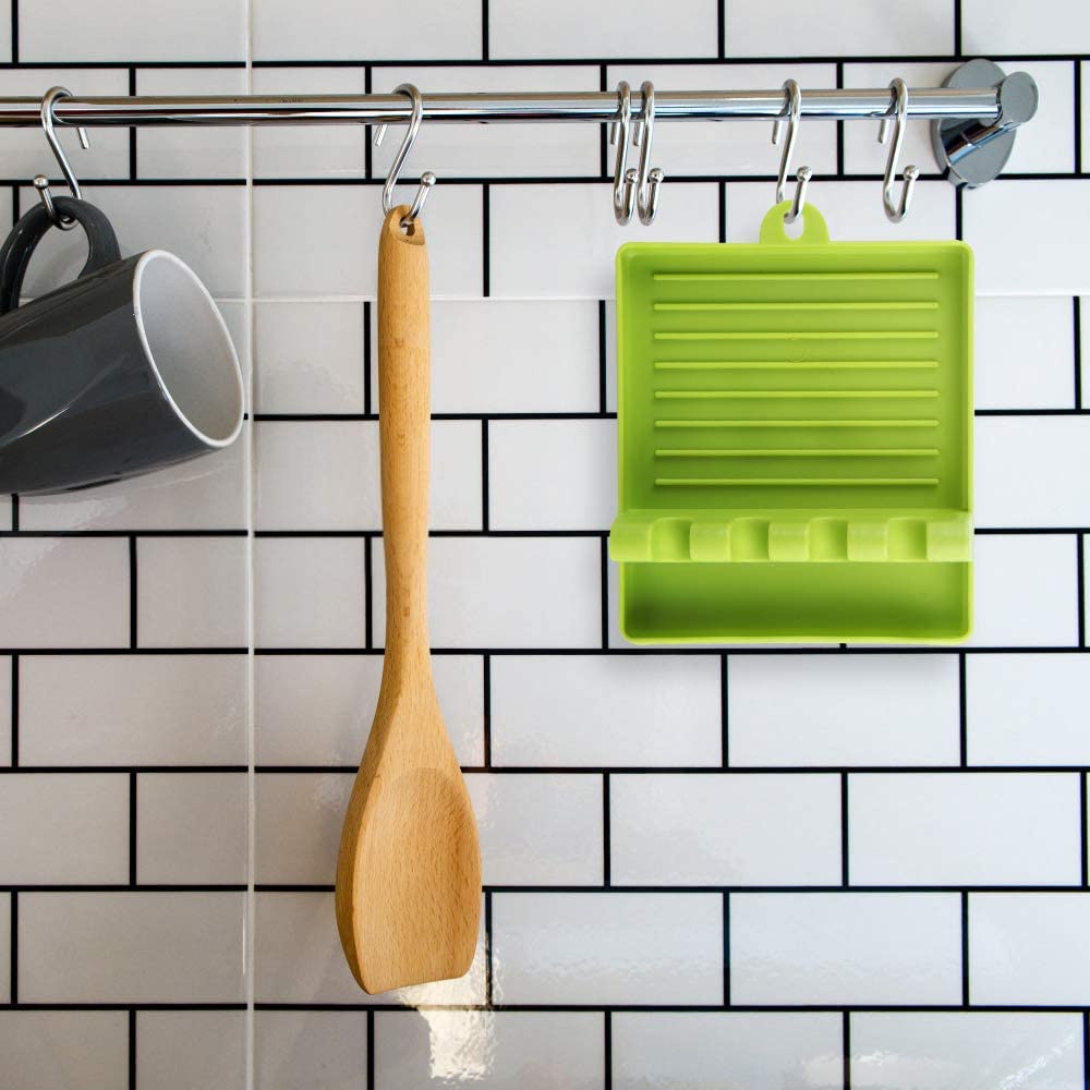Kitchen Spoon Holders Fork Spatula Rack Storage Convenience Organizer ...