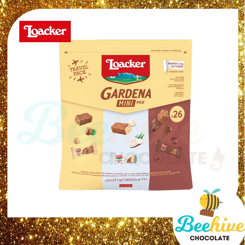 Loacker Gardena Fingers Mini Mix Assorted Chocolate Wafer 150g - 200g ...