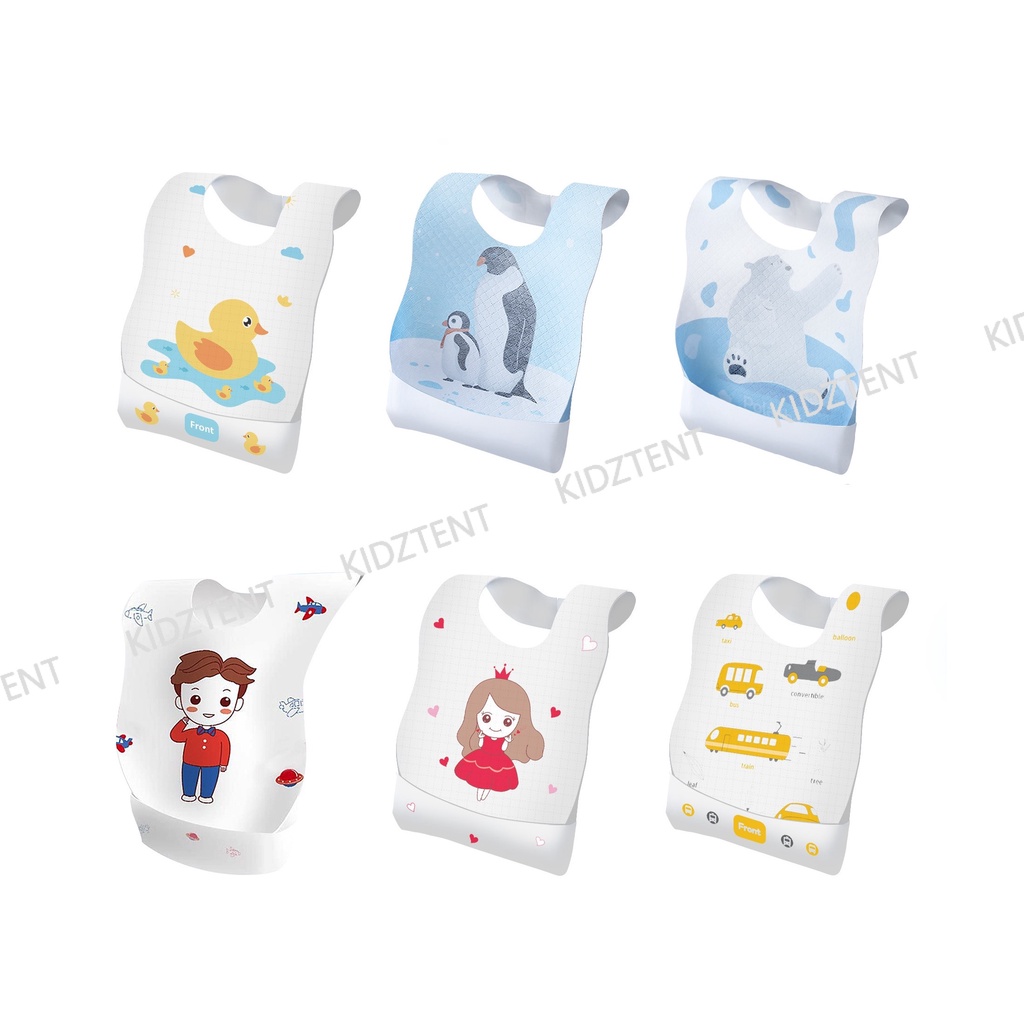 Disposable Waterproof Individual Packaging Baby Bibs Children Bib ...