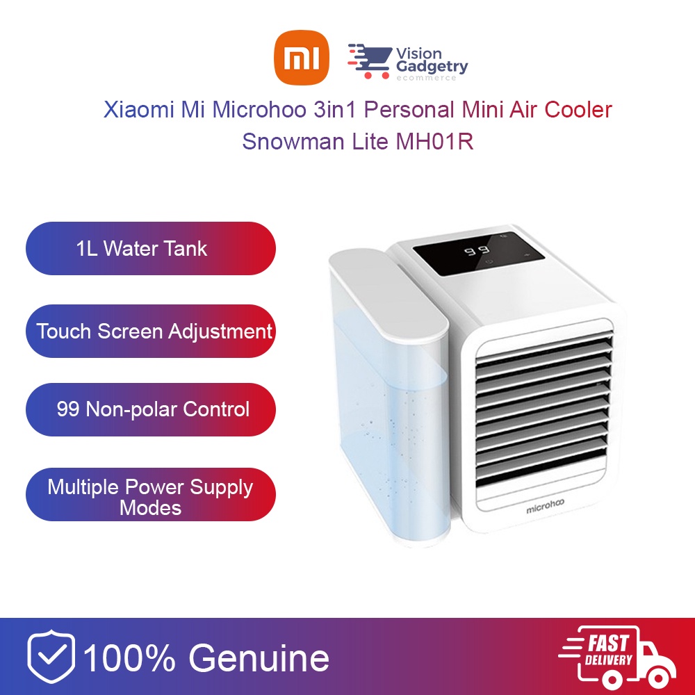 Xiaomi Microhoo 3in1 Personal Mini Air Cooler Snowman Lite MH01R ...