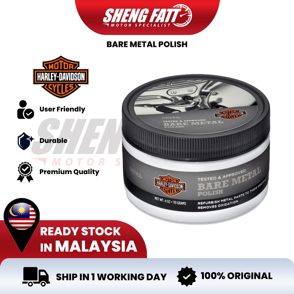 HARLEY DAVIDSON Bare Metal Polish 93600083 HarleyDavidson Refurbish
