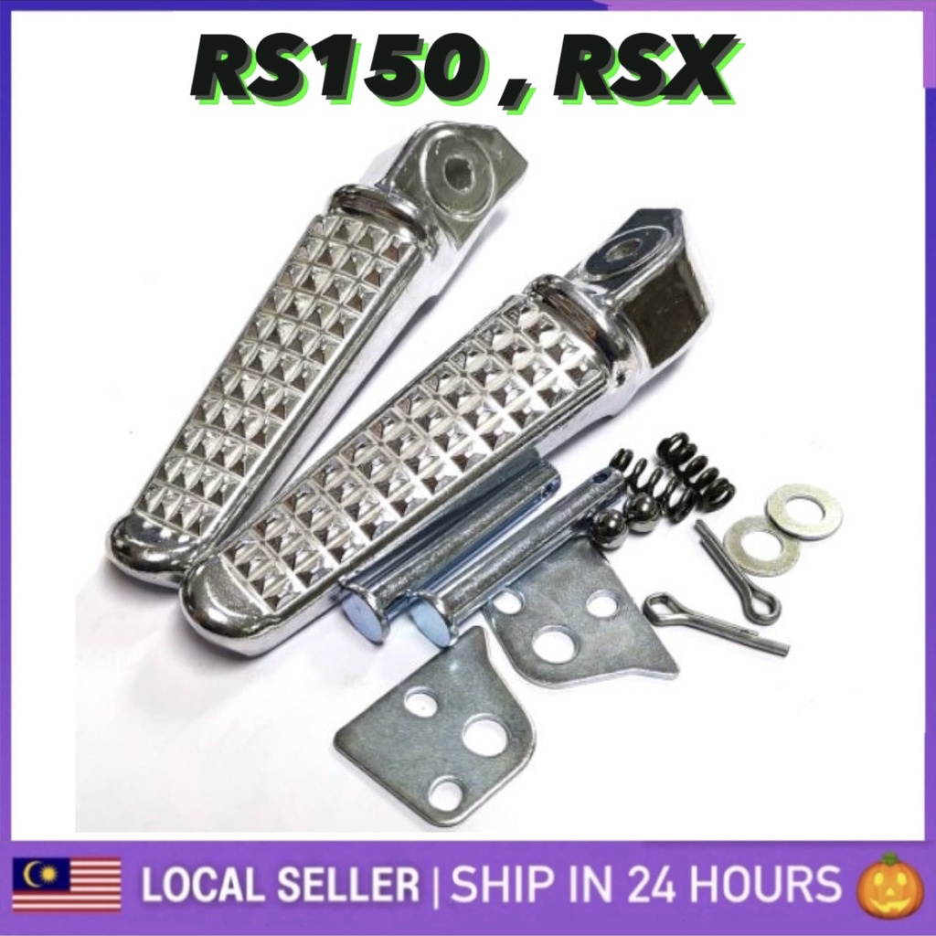 Honda RS150 RSX150 Rear Footrest Set RS 150 RSX RS 150 CB150 FOOTREST