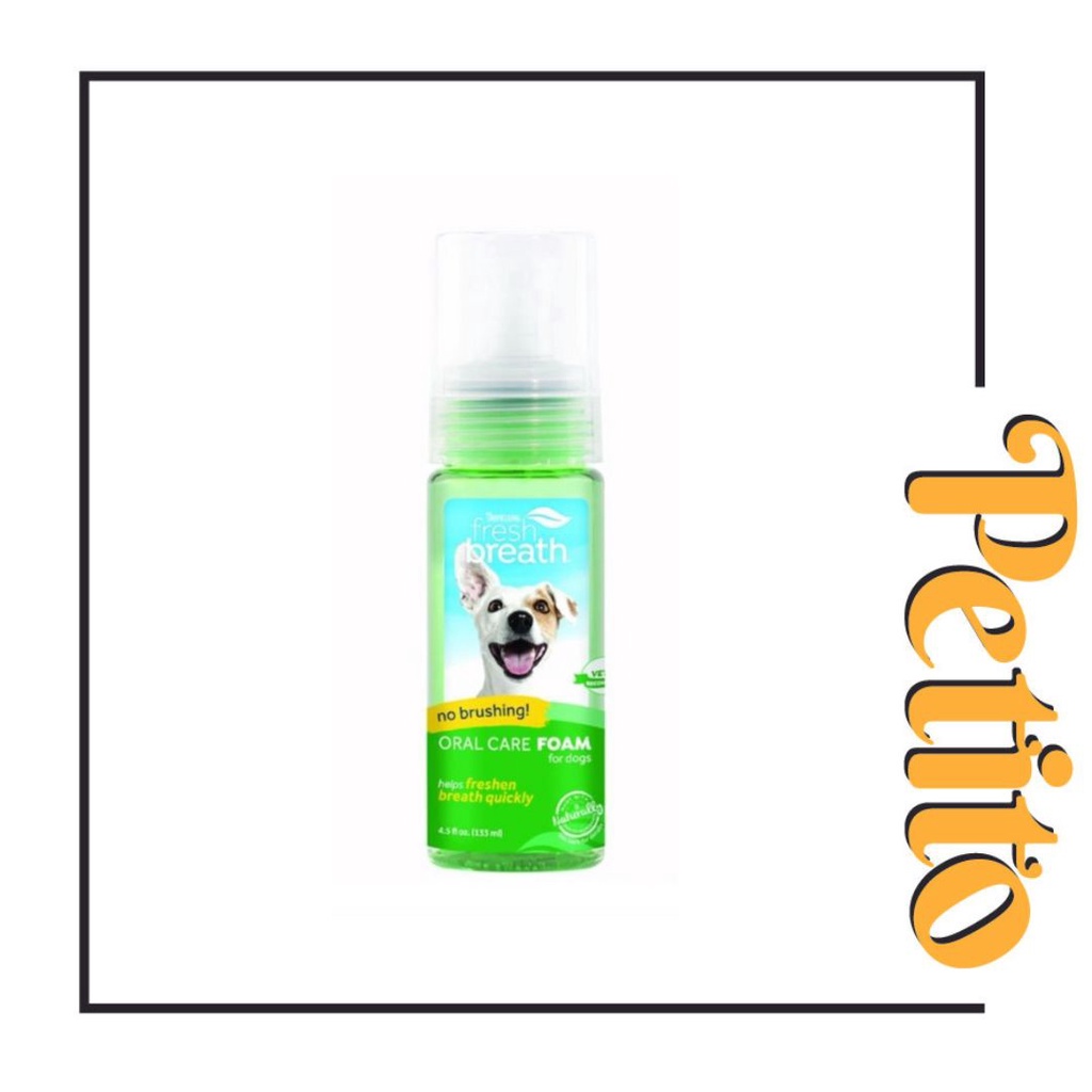 Tropiclean Fresh Breath Oral Care Foam (133 ml) Shopee Malaysia