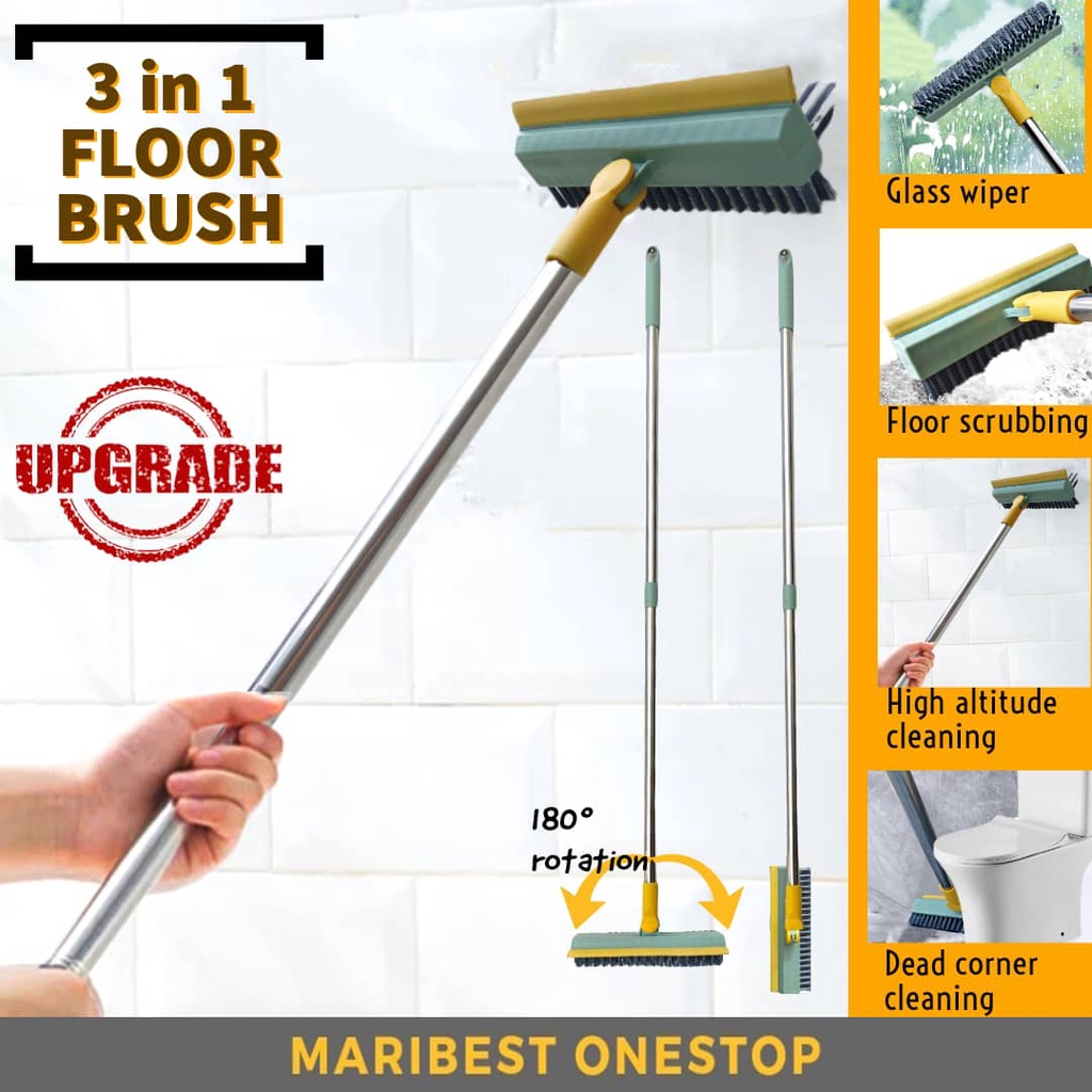 3in1 Magic Broom Penyapu Lantai Floor Cleaning Brush Gap Scrub