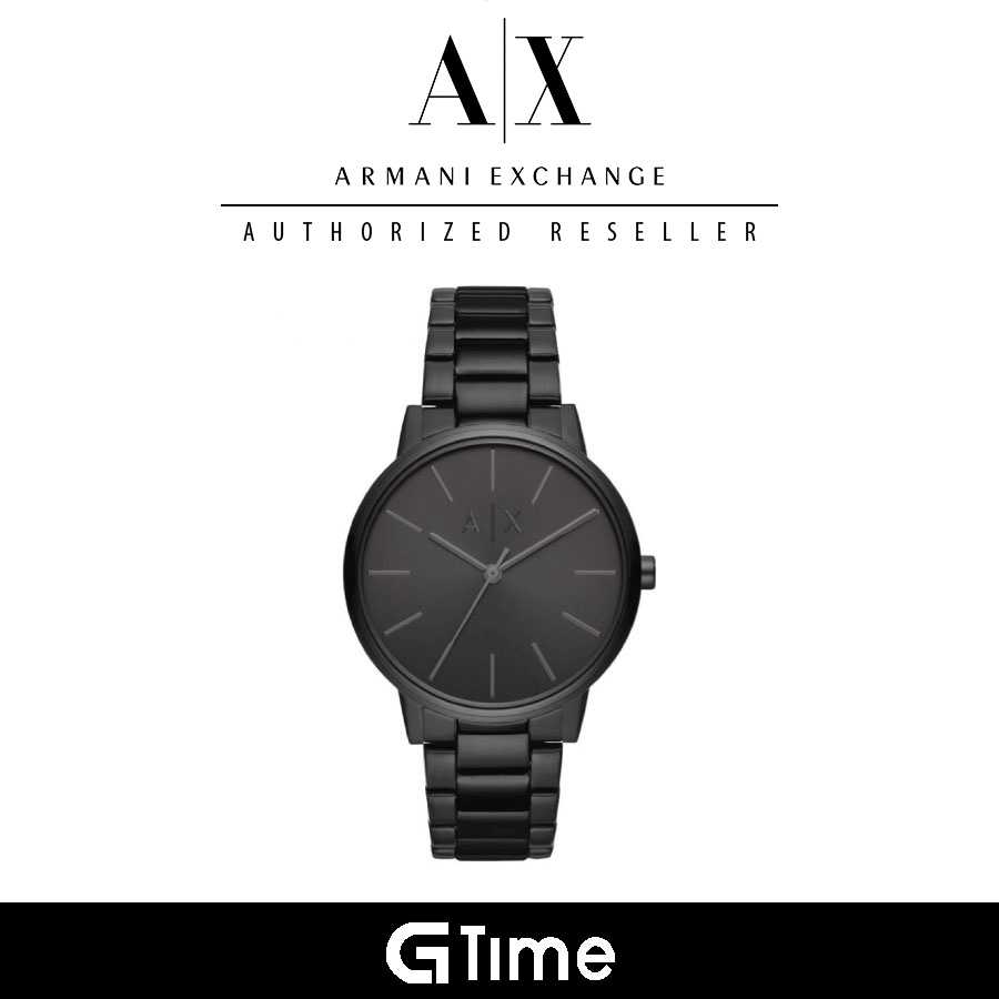 [Official Warranty] Armani Exchange AX2701 Men's Three-Hand Black ...