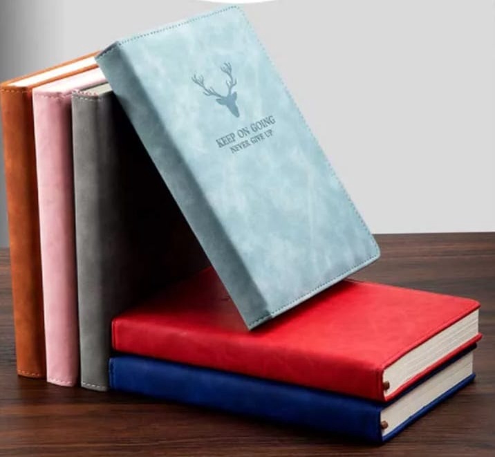 360 pages A5 Leather Cover Notebook 80 gsm Buku Nota Kulit Buku Catatan